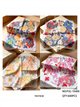 Pañuelo cuadrado estampado floral multicolor