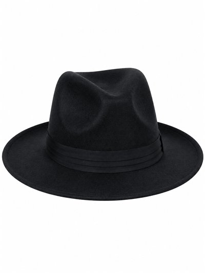 breitkrempiger Fedora-Hut