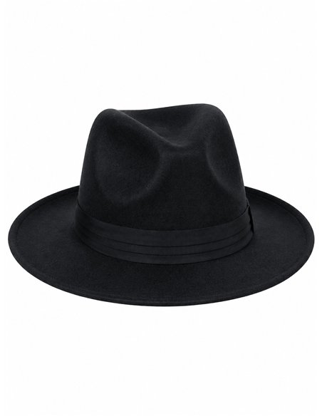breitkrempiger Fedora-Hut