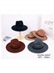 cappello fedora borchiato
