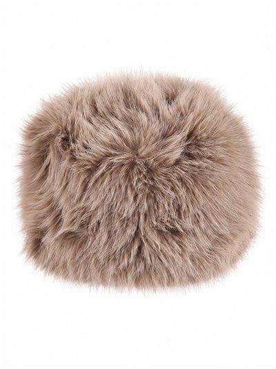 Gorro bucket de pelo sintético