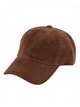 Gorra de pana lisa