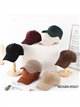 Gorra de pana lisa
