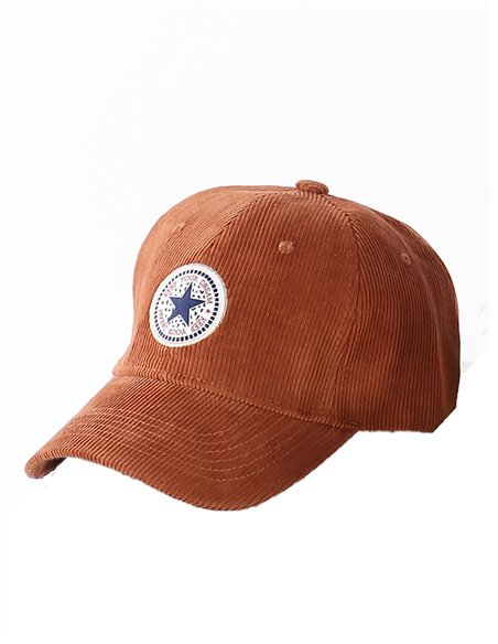 Gorra de pana parche estrella