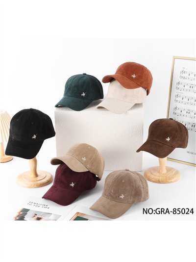 Gorra de pana bordado jinete 2