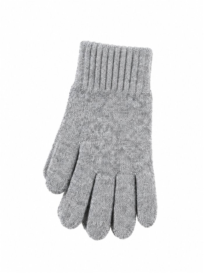 Guantes de punto trenzado
