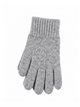 Guantes de punto trenzado