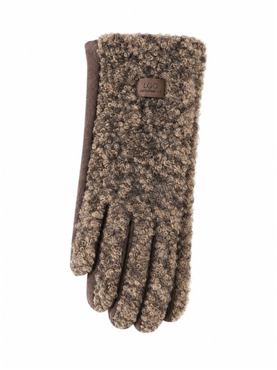 Guantes rizados