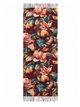 Maxi-Schal mit Blumenmuster und Fransen