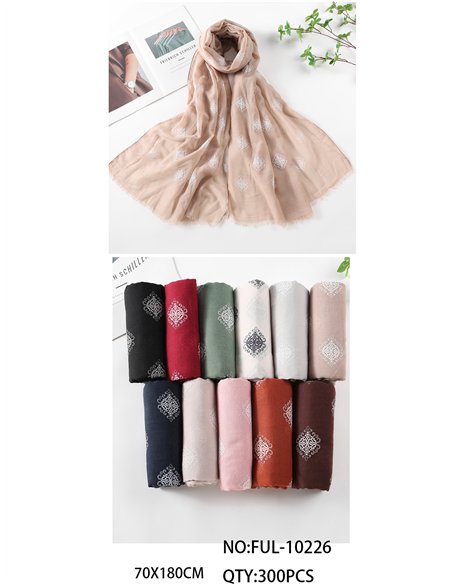 Fular motivos ornamentales