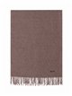sciarpa screziata con frange