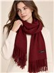 Sciarpa semplice con frange