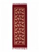 Bufanda ornamental de plumas con flecos