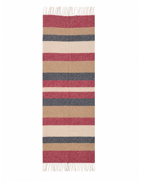 Bufanda rayas anchas multicolor