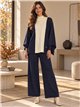Ensemble pull et pantalon grande taille
