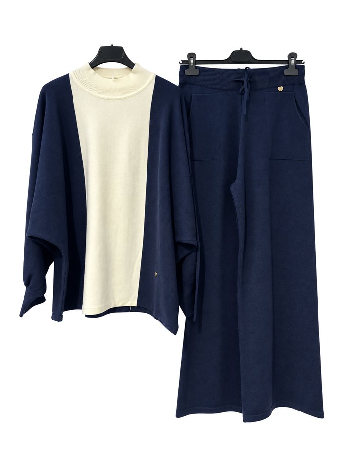 Ensemble pull et pantalon grande taille