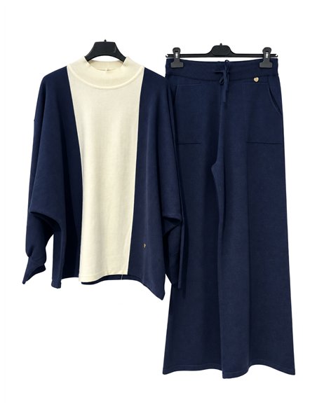 Ensemble pull et pantalon grande taille