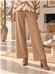 Ensemble pull et pantalon oversize à imprimé abstrait