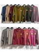 Übergroßer gestreifter Hoodie