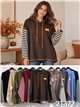 Felpa oversize con cappuccio