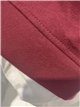 Sudadera amplia efecto camisa tachuelas