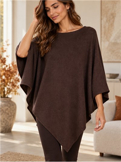 Poncho asymétrique