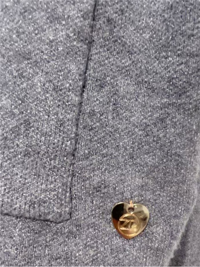 Jaqueta de malha com bolsos cargo