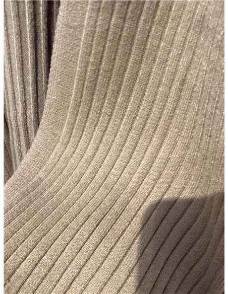 Geripptes Cardigan-Set bestehend aus Oberteil und Hose