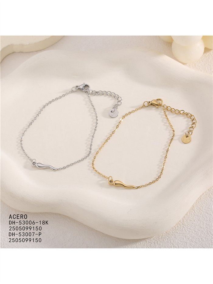 Pulsera guindilla de acero