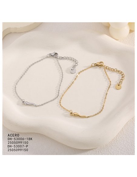Pulsera guindilla de acero