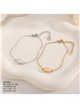 Pulsera pez minimalista de acero