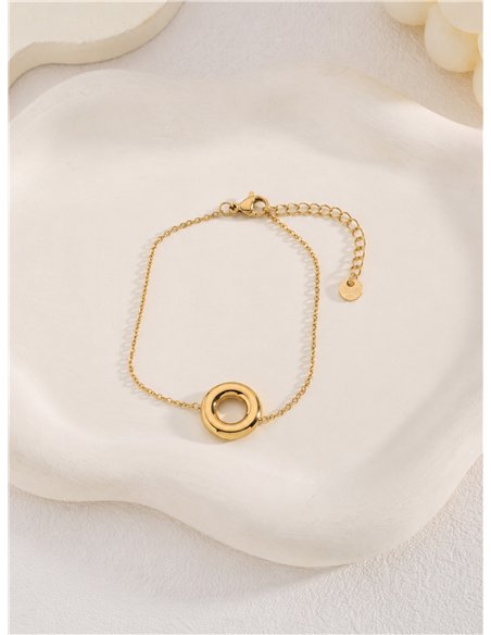 Pulsera aro de acero