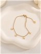 Pulsera estrellas de mar de acero