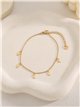 Bracelet en acier en forme de poisson