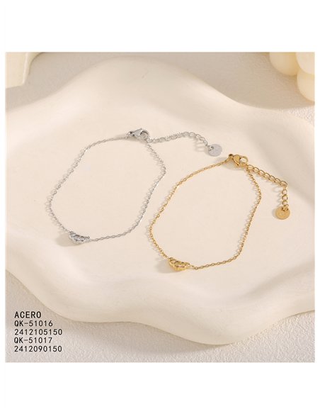 Pulsera de cadena con concha marina