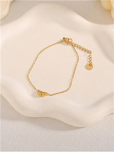 Pulsera de cadena con concha marina