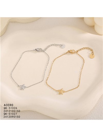 Pulseira de corrente de estrela-do-mar 2