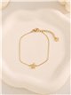 Pulsera de cadena con estrella de mar