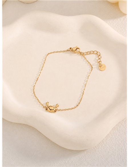 Pulsera de cadena con cangrejo