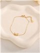 Pulsera de cadena con cangrejo