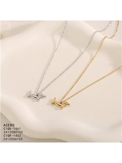 Mini-Stahlhalsband für Dackel 2
