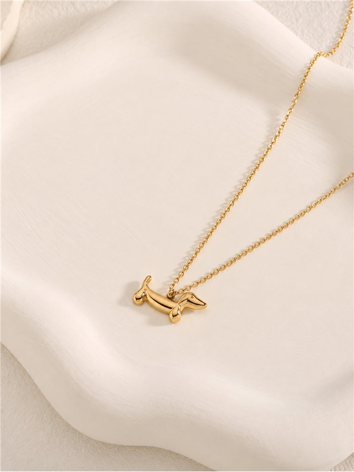 Mini-Stahlhalsband für Dackel