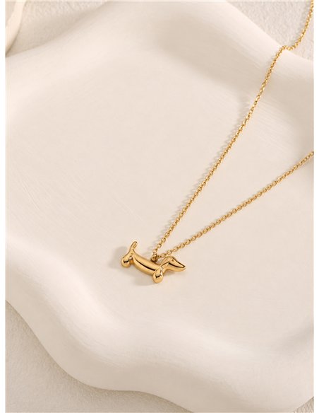 Mini-Stahlhalsband für Dackel