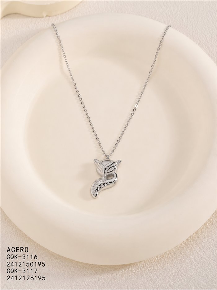 Collar zorro de acero