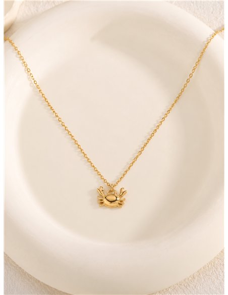 Stahlkrabbenhalsband