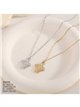 Collier tortue de mer en acier