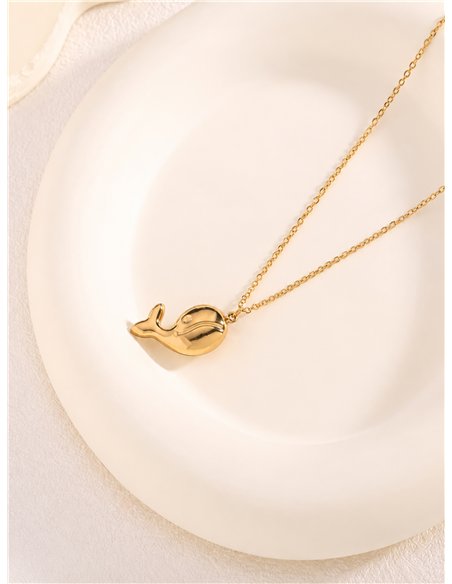Stahlwal-Halskette