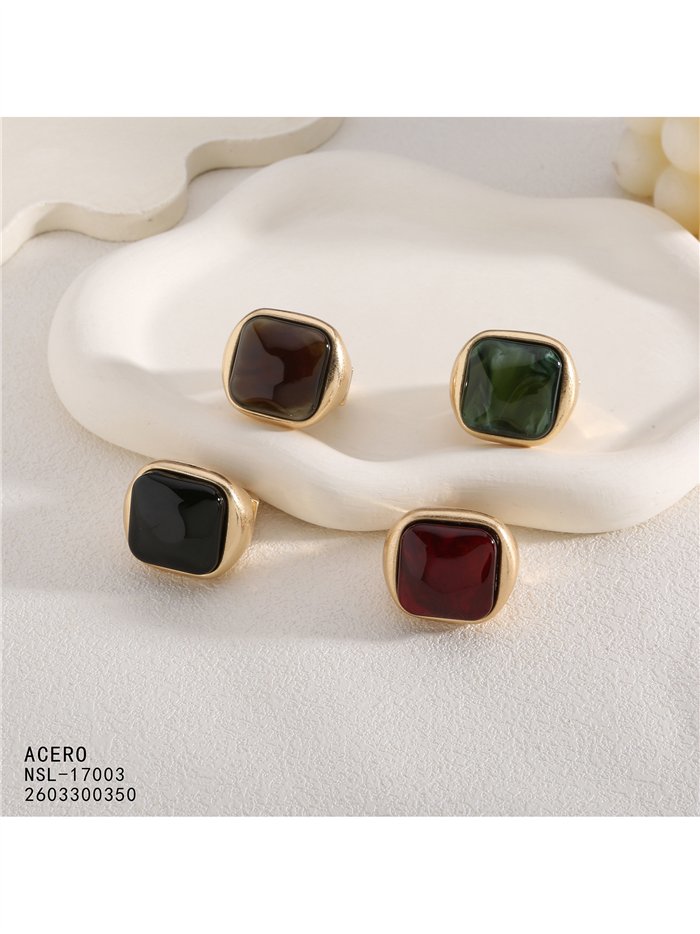 Quadratischer Ring mit Harz