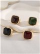Quadratischer Ring mit Harz