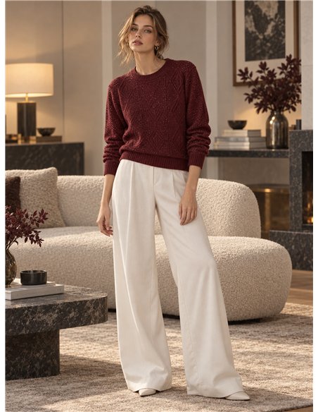 glitzerndes Trikot mit Rautenmuster